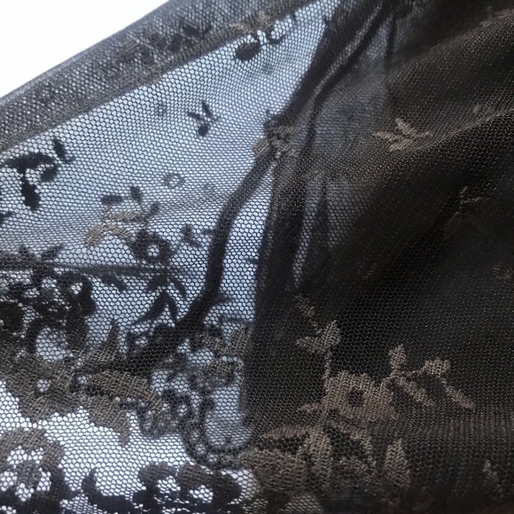 Banana Republic Brown Ruffle Sheer Top - Picture 4 of 6